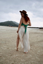 Sacred Dancer - Crop Top - Linen