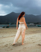Sacred Dancer - Wrap Pants - Linen